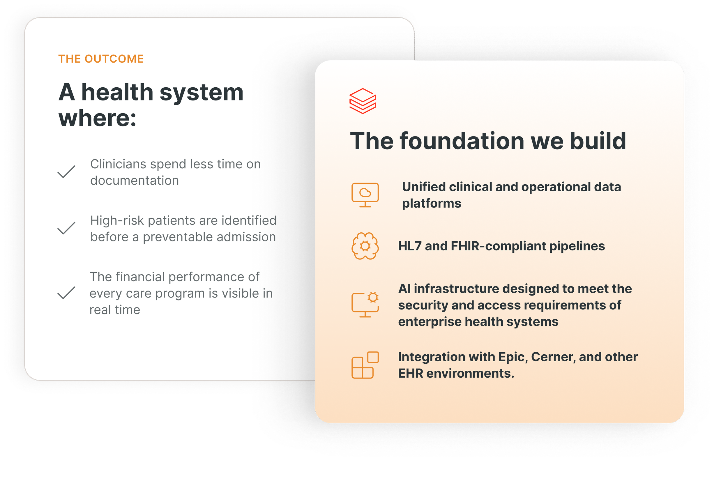 Providers outcome and foundation