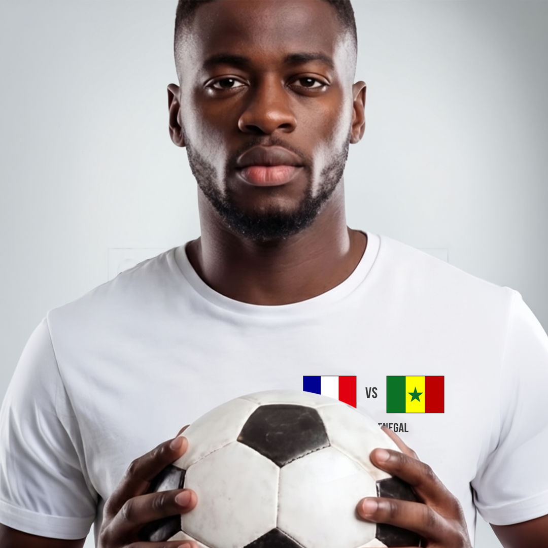 MatchTees design: France vs Senegal