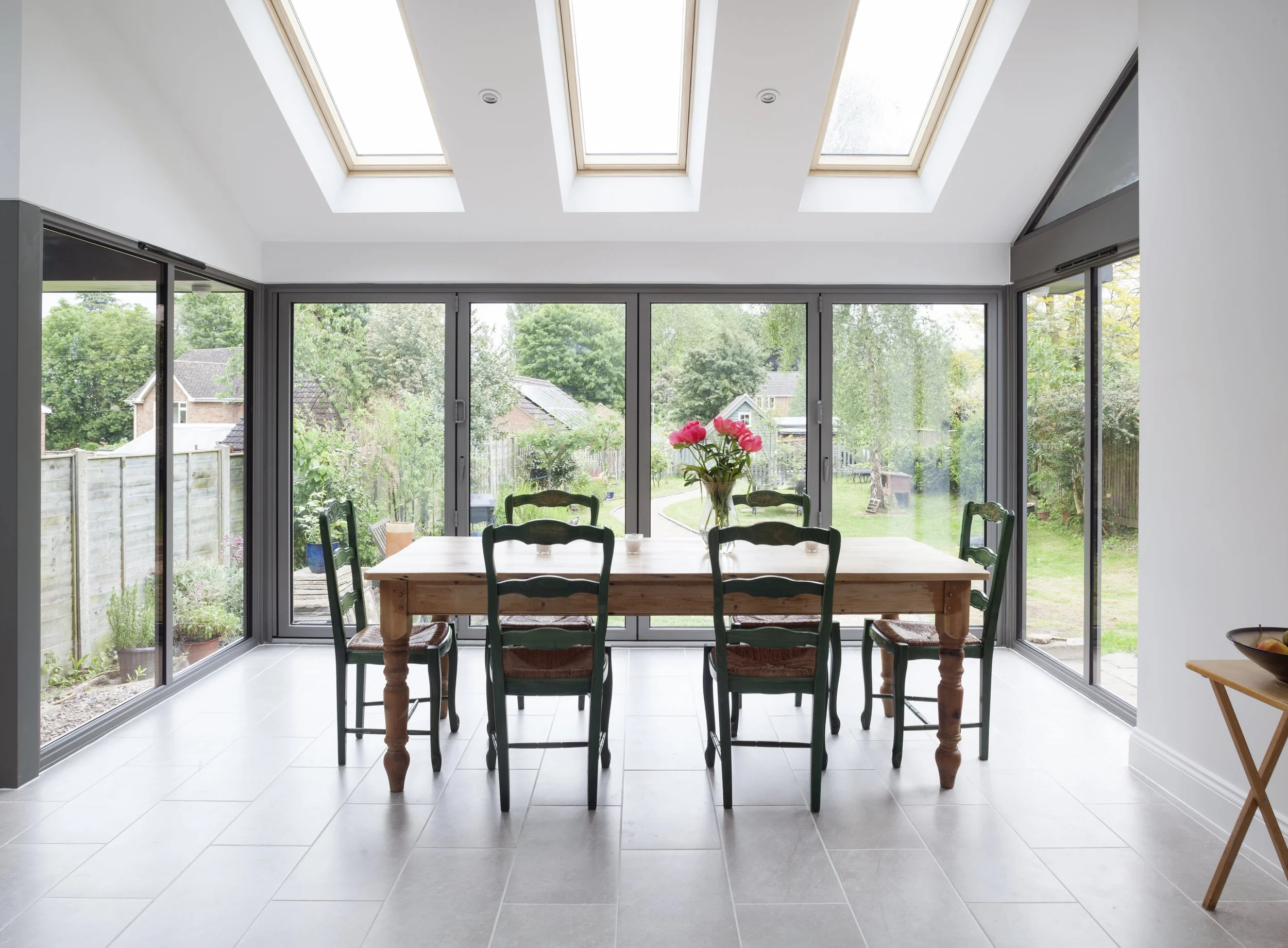 Smarts Visofold 1000 bifold doors installed