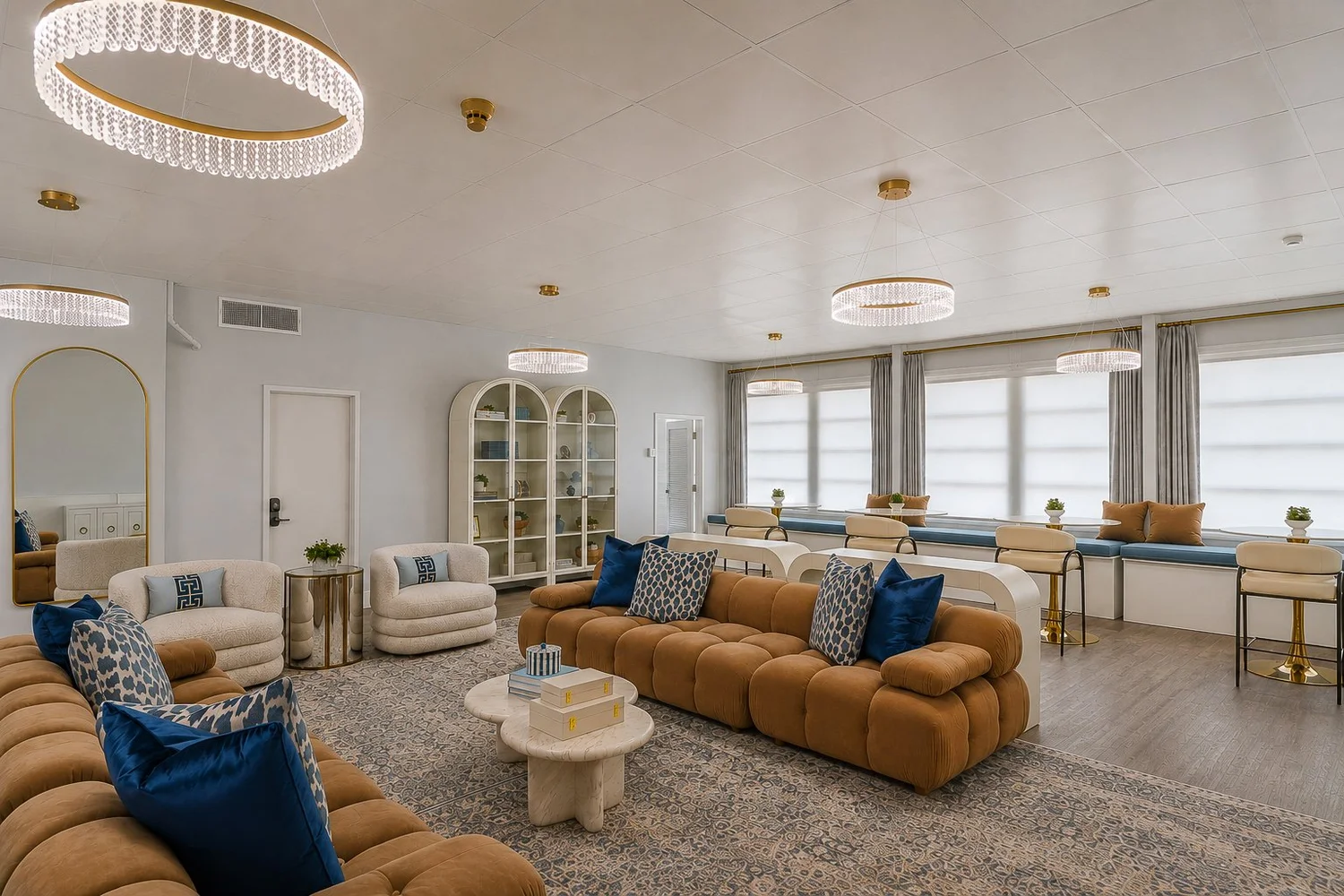 University of Miami sorority house interior design photography by SAIRS