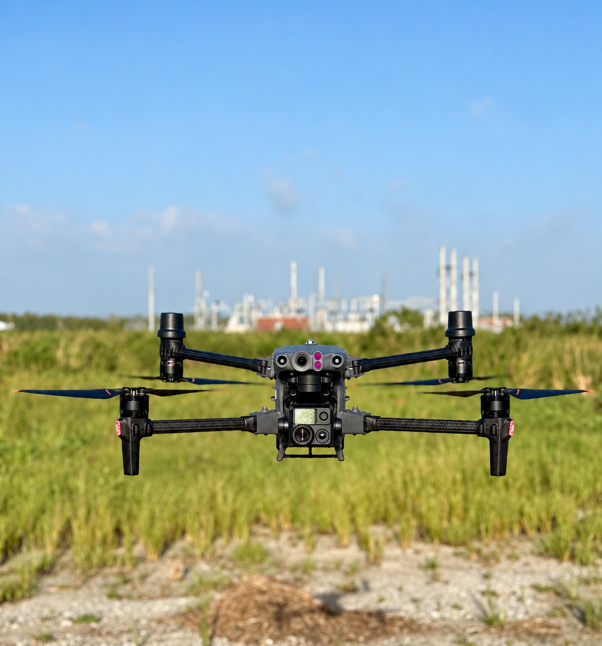 SAIRS professional drone platform for visual thermal and infrastructure inspections