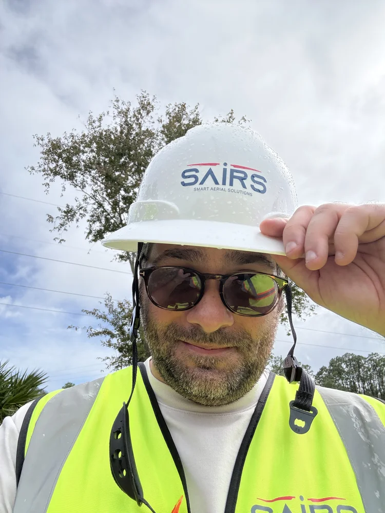 Sebastian Gil, FAA Part 107 certified drone pilot and founder of SAIRS in South Florida