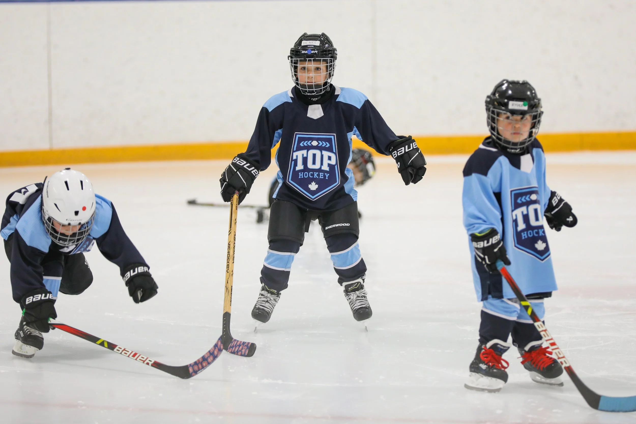 Mini Titans on ice