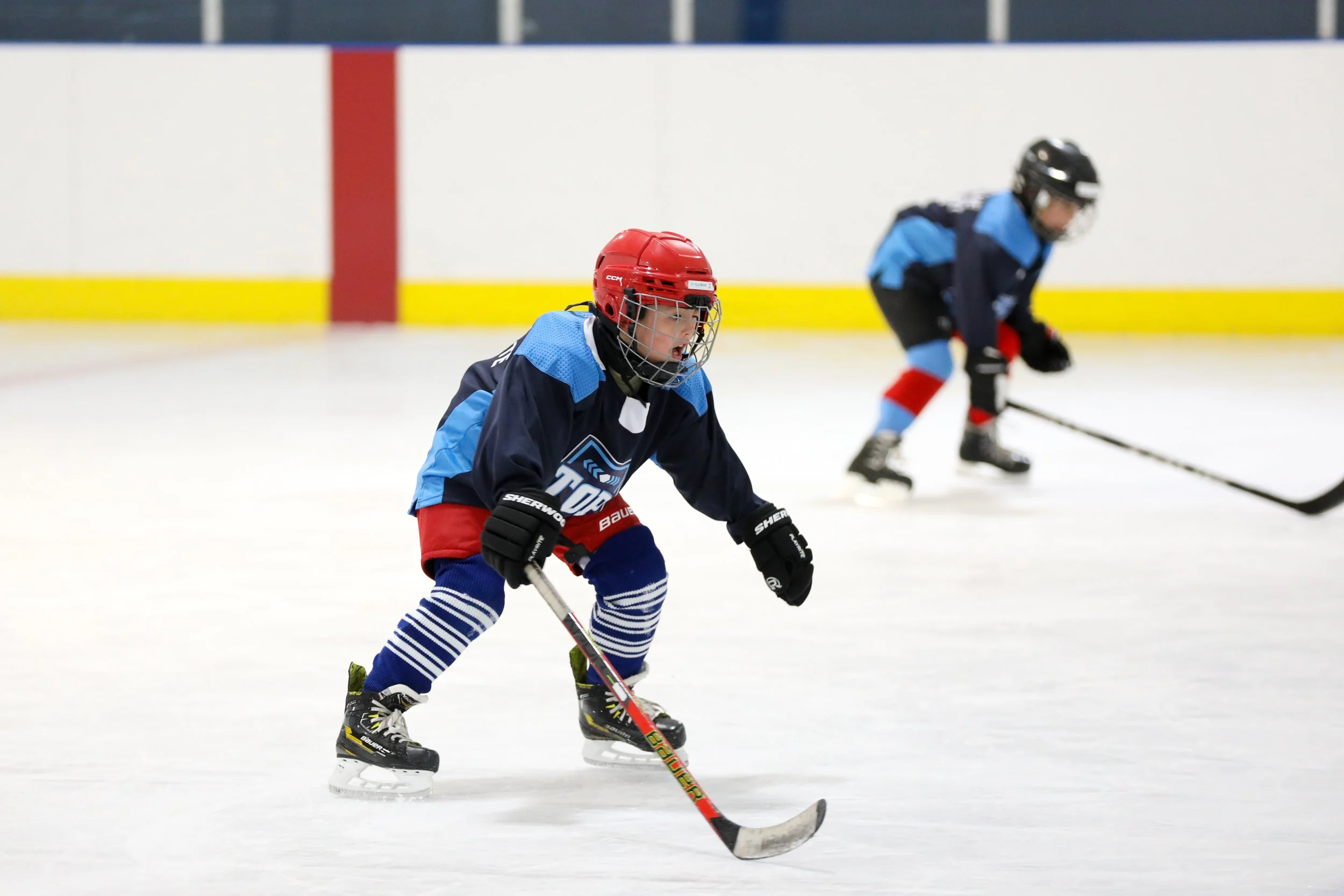 Junior Titans scrimmage