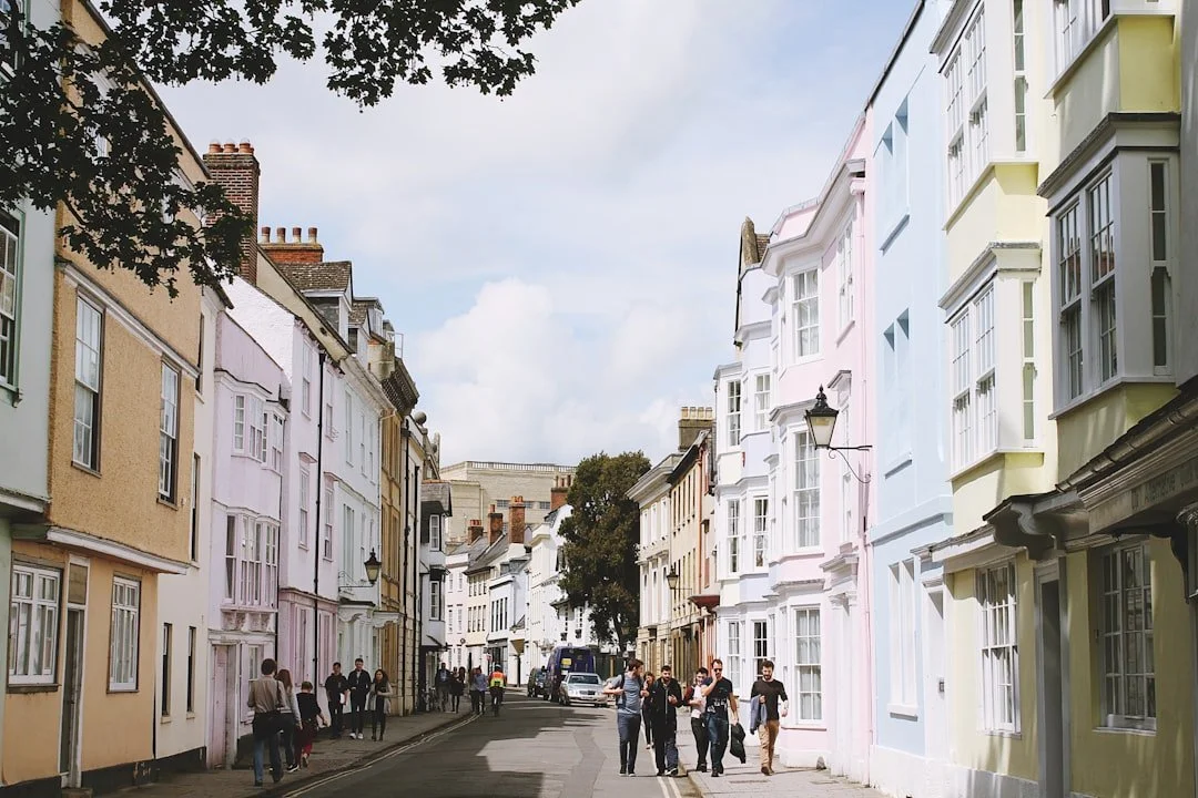 A row of period terraced houses of the kind commonly converted into HMOs