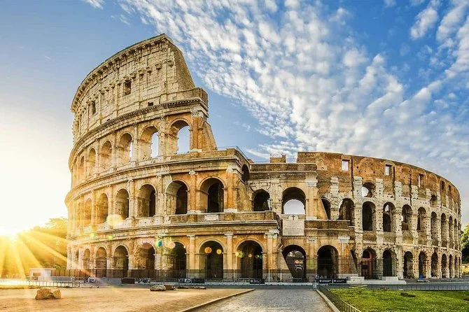 Rome — the Colosseum or rooftop view