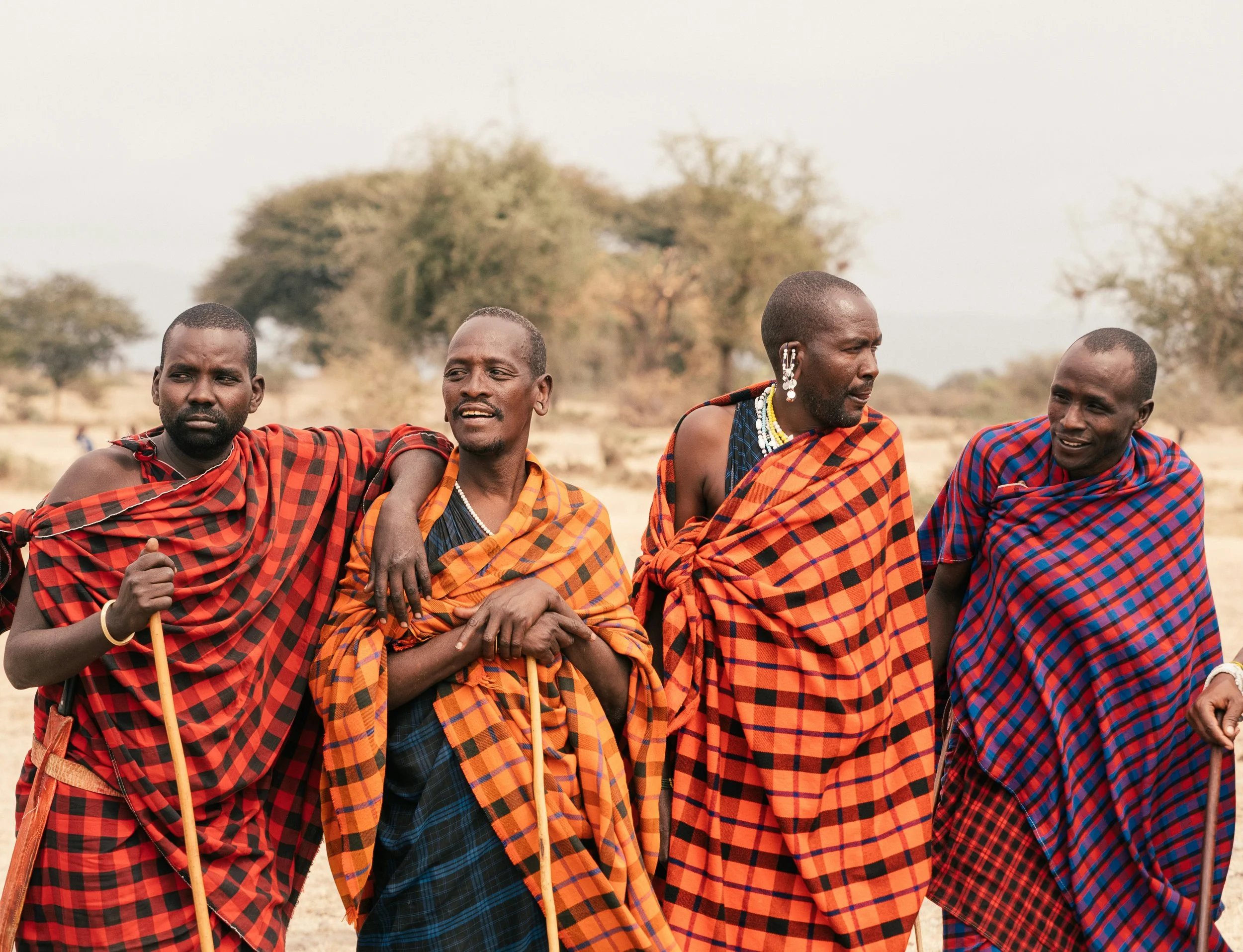 Tanzania culture — Maasai warriors, spice market Zanzibar, or dhow at sunset