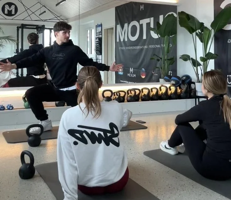 Kursraum im Motus Sportstudio Linnich-Rurdorf, in dem der Rückenkurs in kleiner Gruppe stattfindet