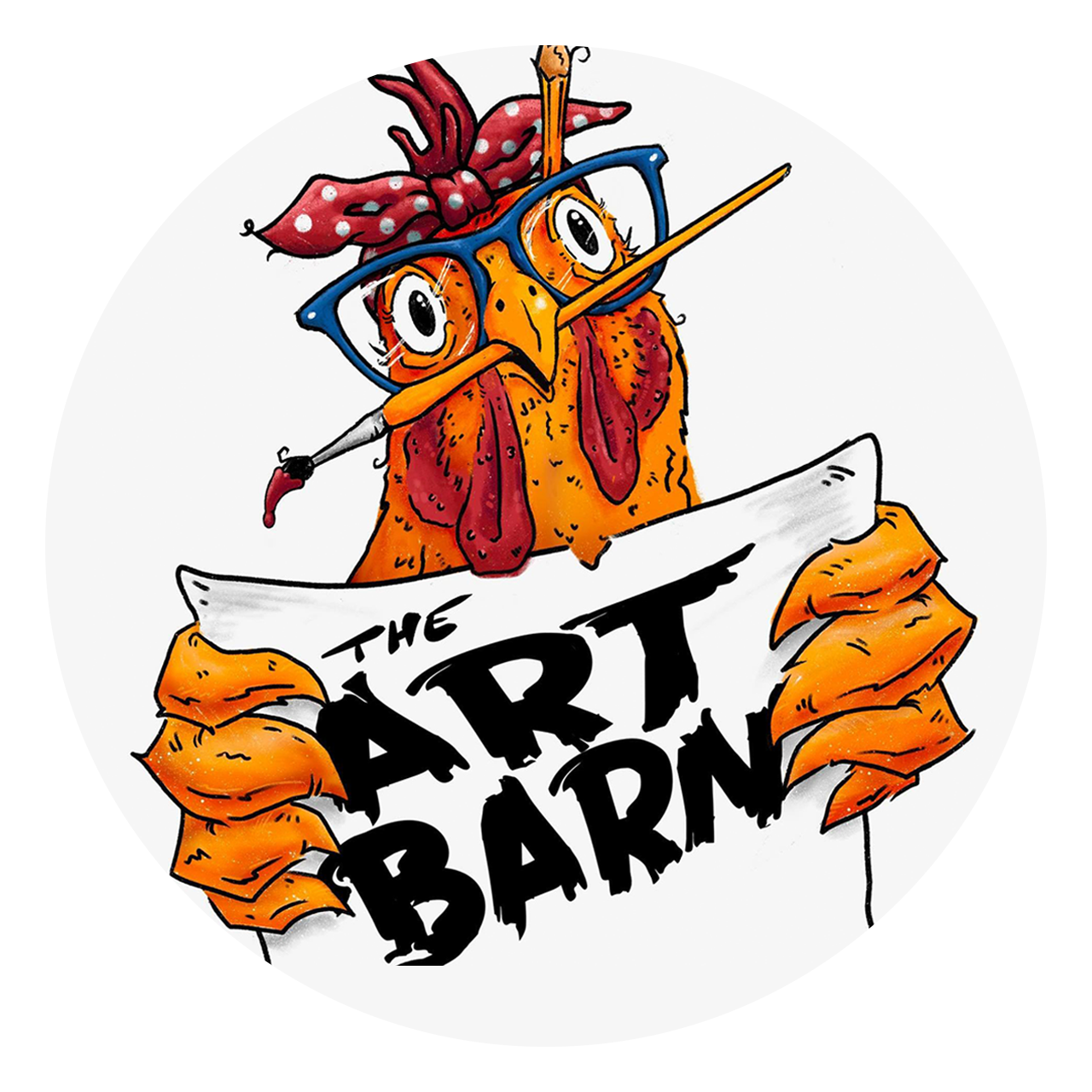 The Art Barn at Running Creeks Farm logo