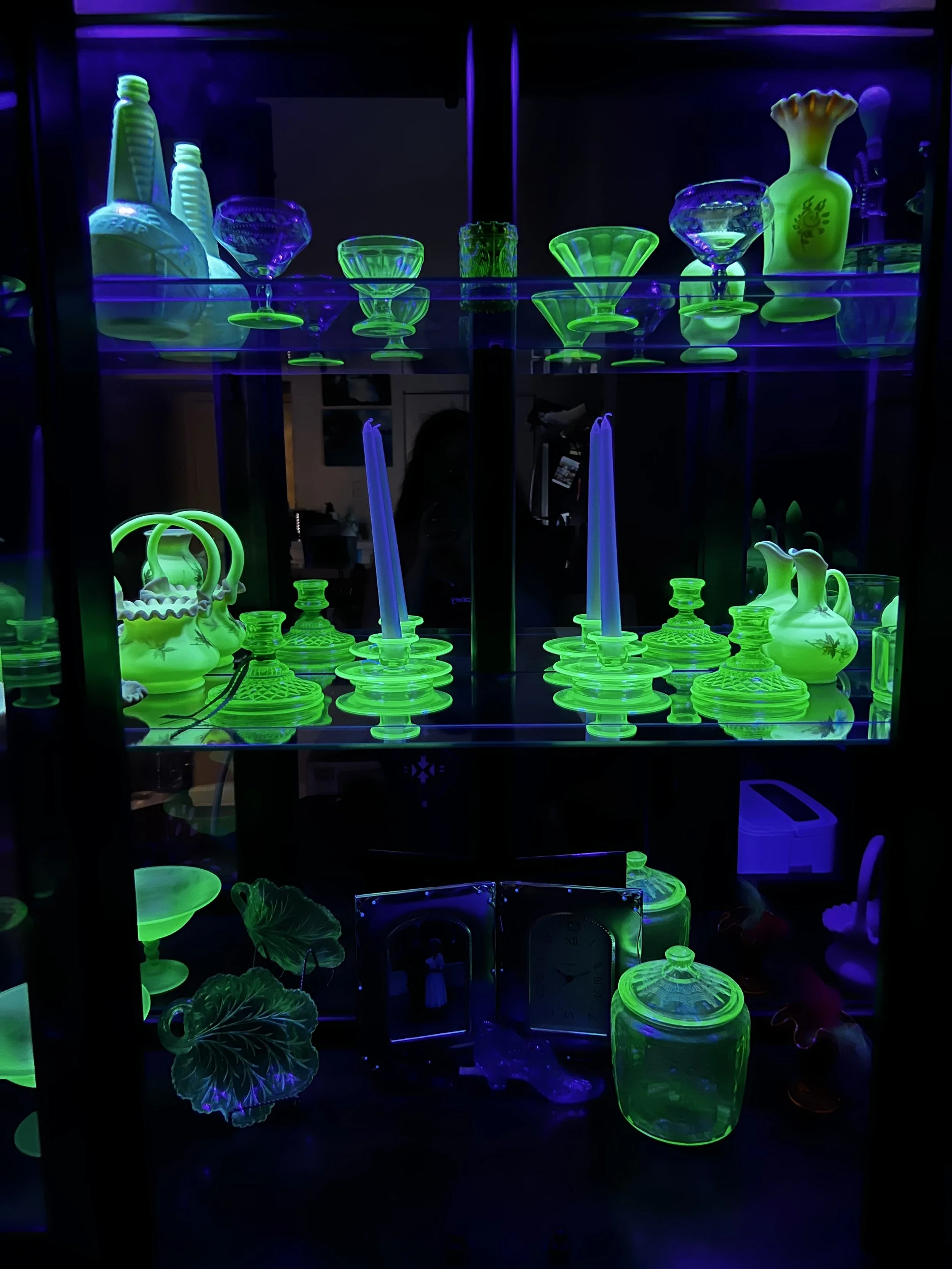 my uranium glass collection