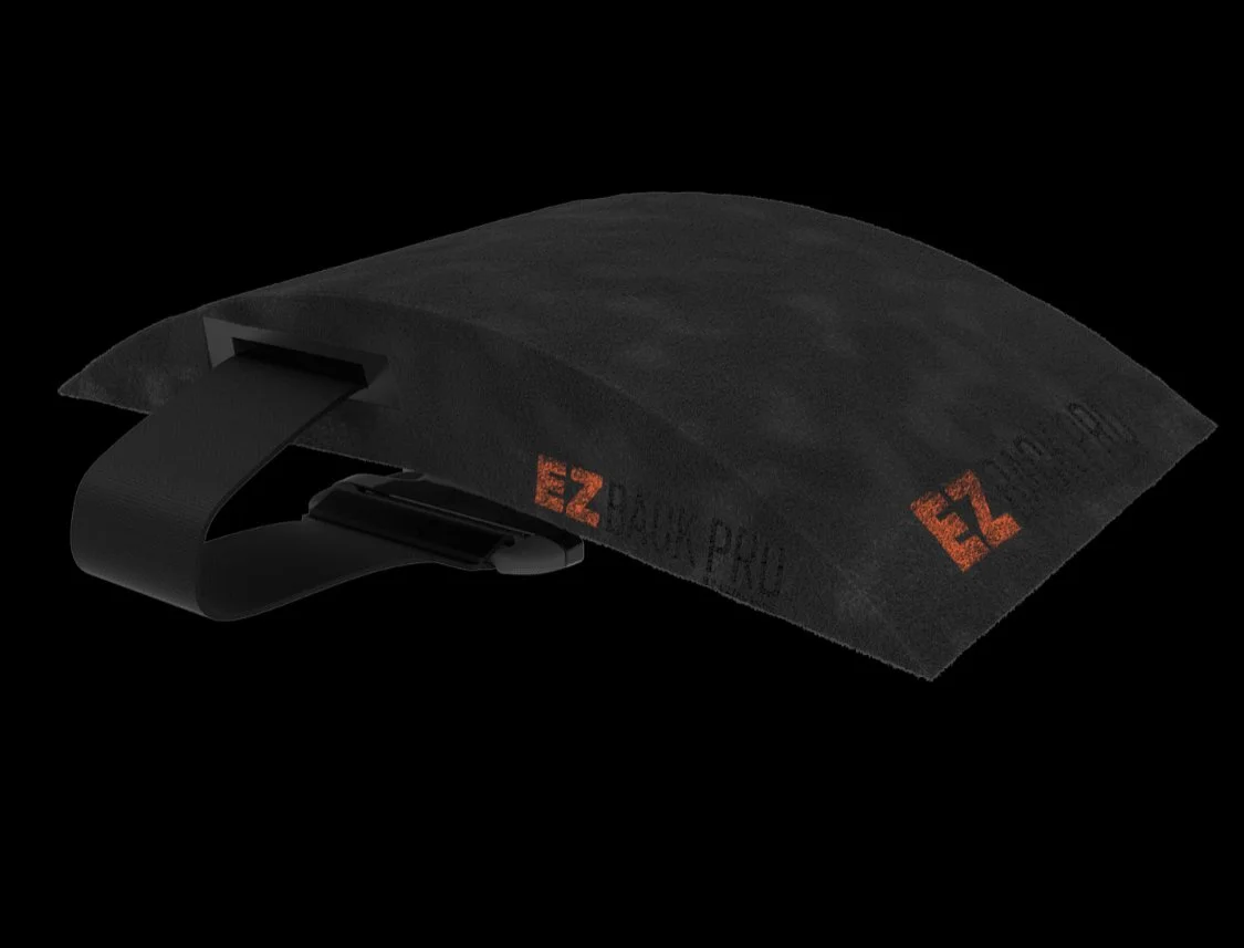 EZBack Pro patented support used in training