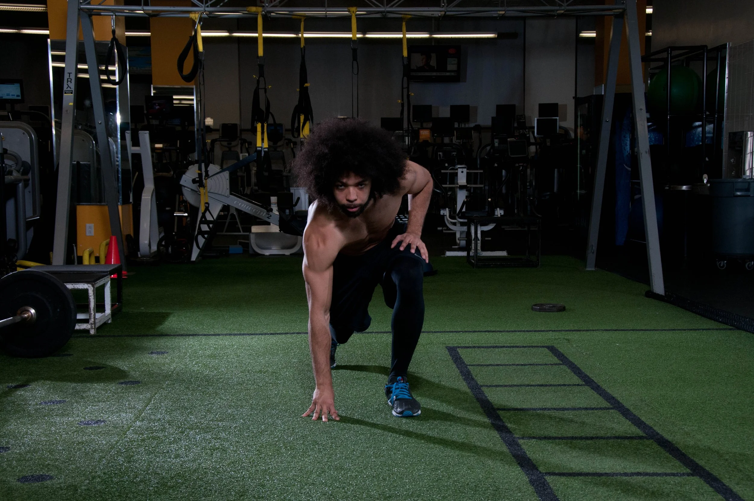 EZMUSCLE sprint mechanics training