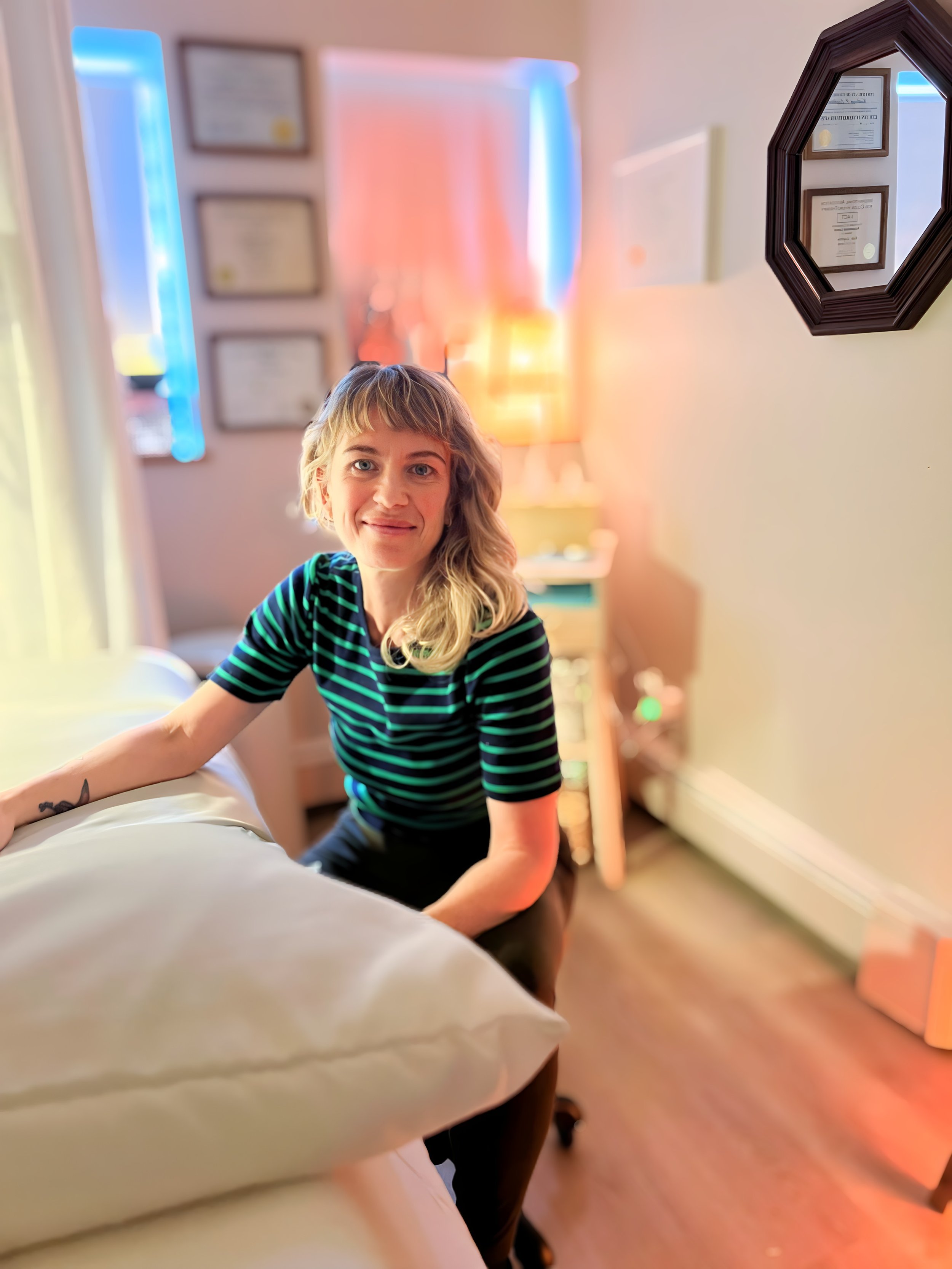 Colon Hydrotherapy Room at Refresh Wellness, Brookline MA