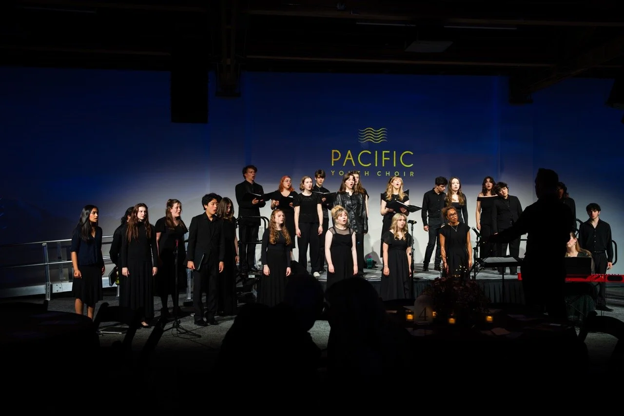 Pacific Youth Choir in performance