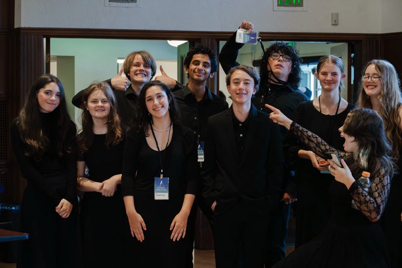Singers in rehearsal at Choral Ascend 2025