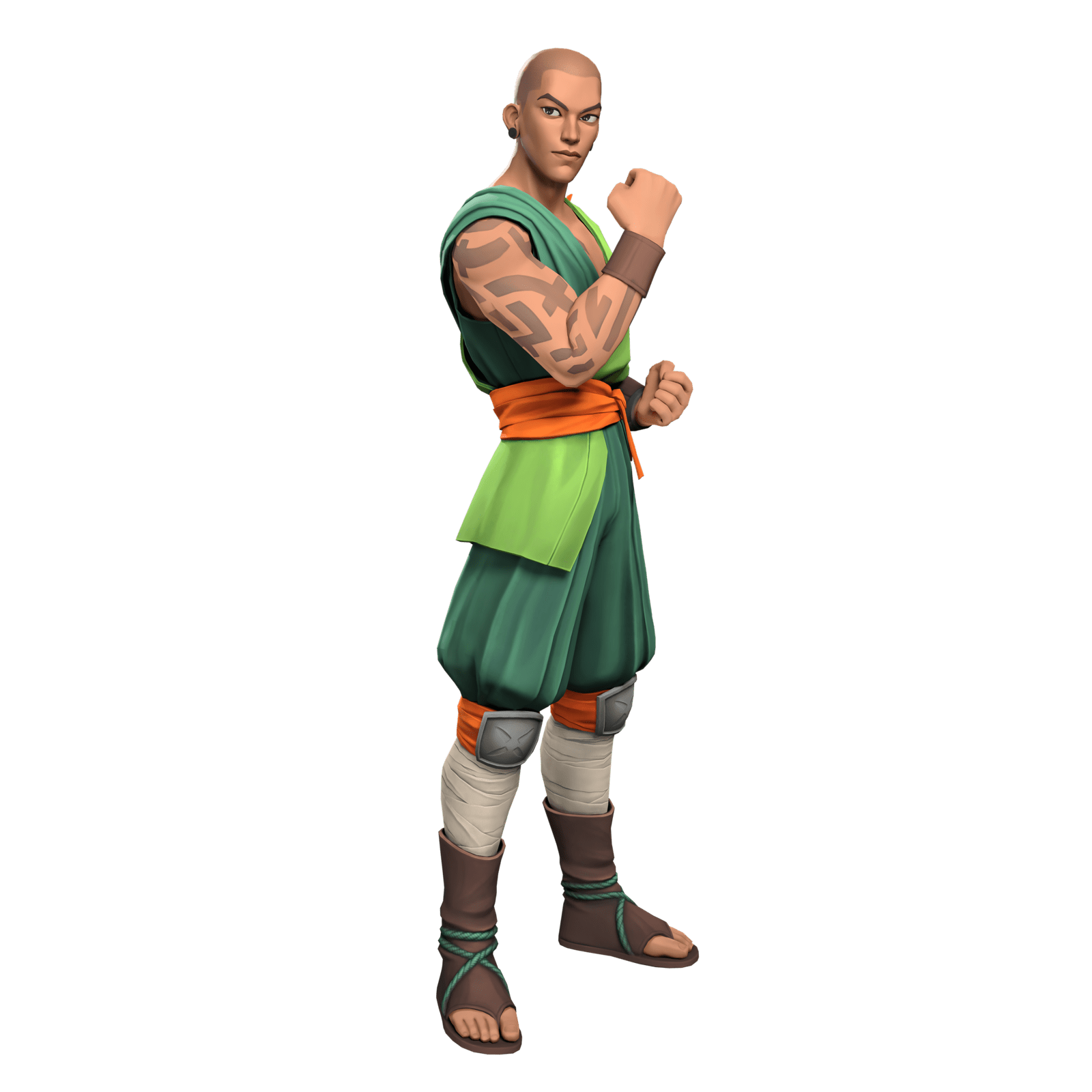 Monk alternate pose