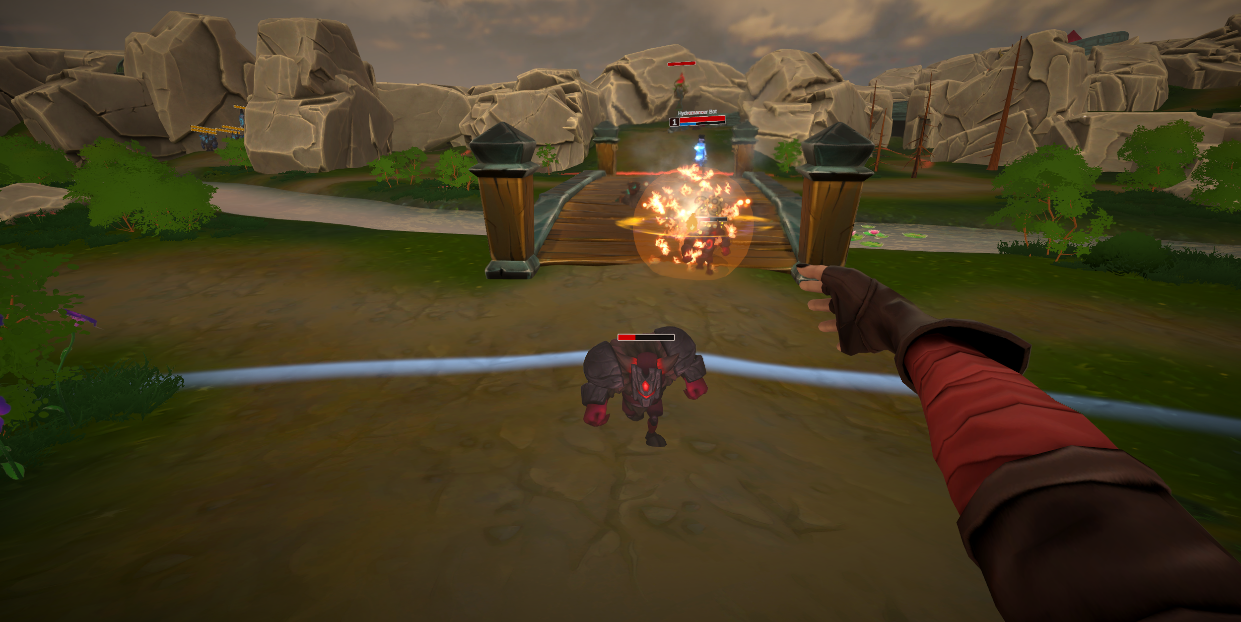 Battle with the elements