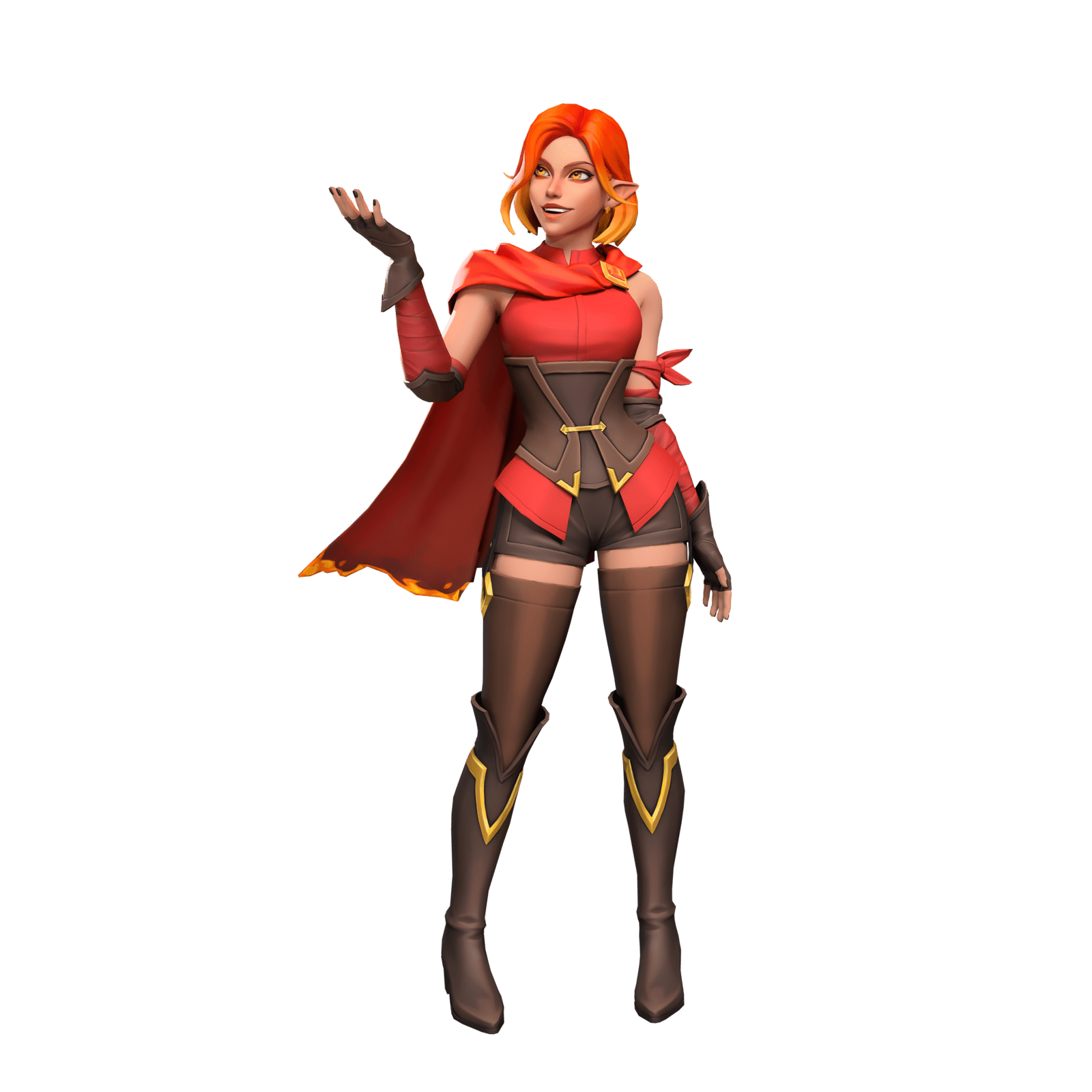 Pyromancer alternate pose