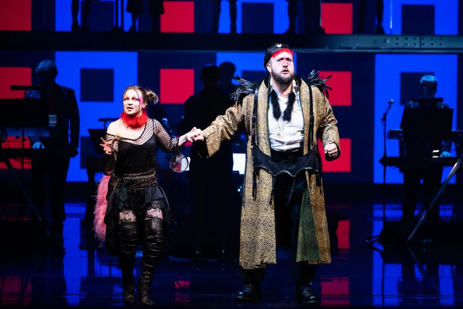 Hugo Herman-Wilson as Papageno in The Magic Flute II: The Curse, Paris, 2025