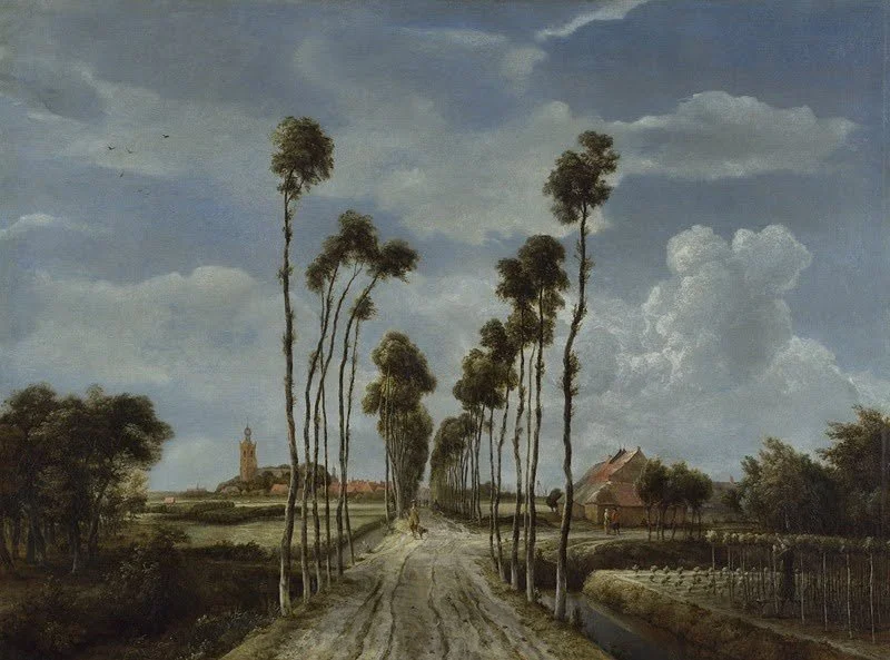 Meindert Hobbema, The Avenue at Middelharnis, 1689