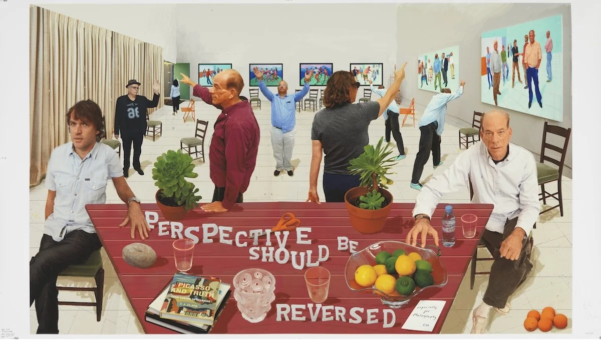 David Hockney, Perspective Should Be Reversed, 2014