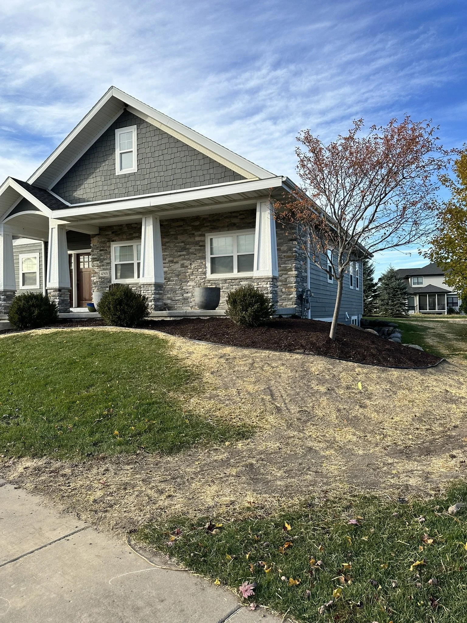 Landscape cleanup after — Waunakee WI