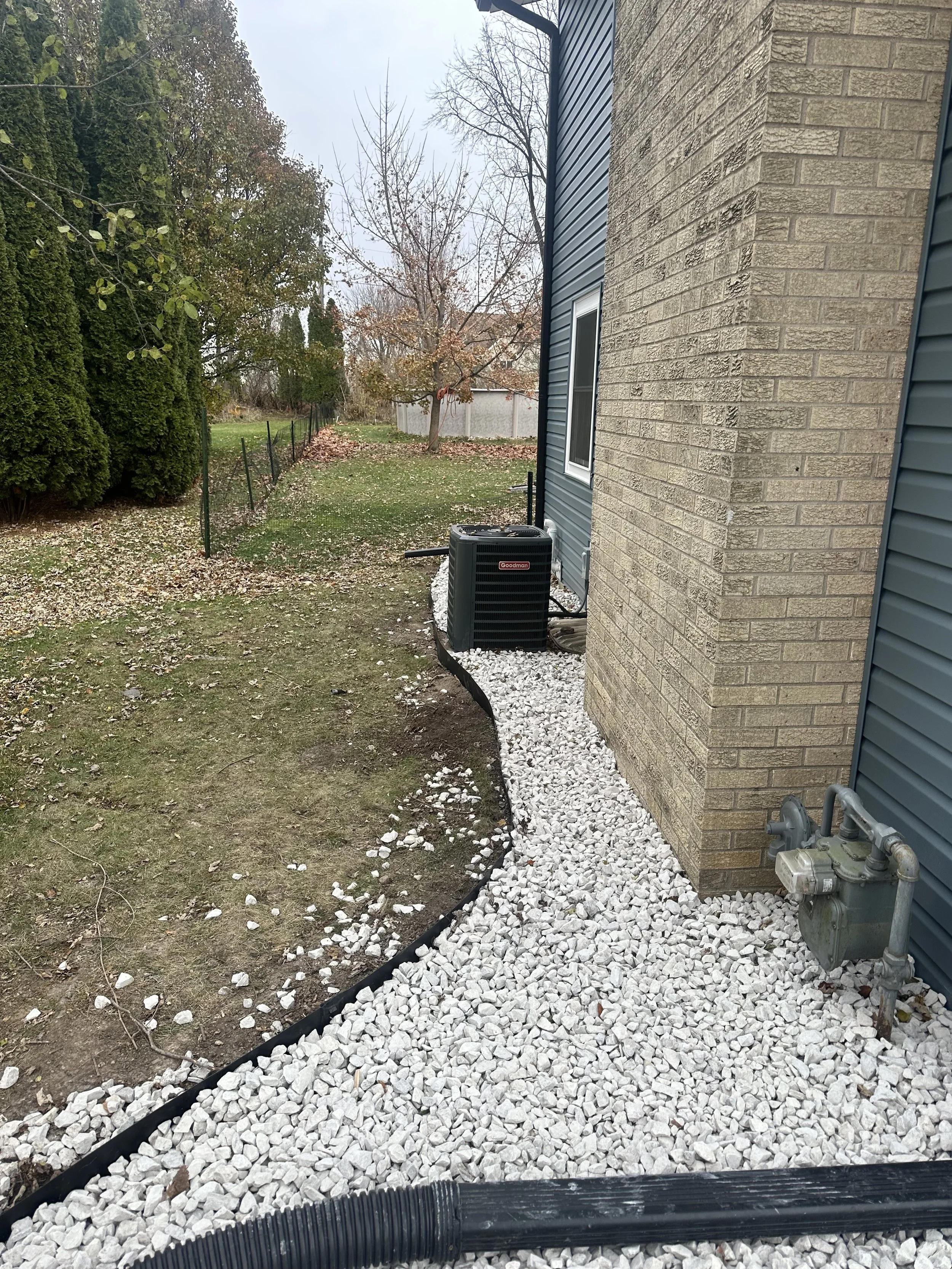 Rock bed installation — Madison WI