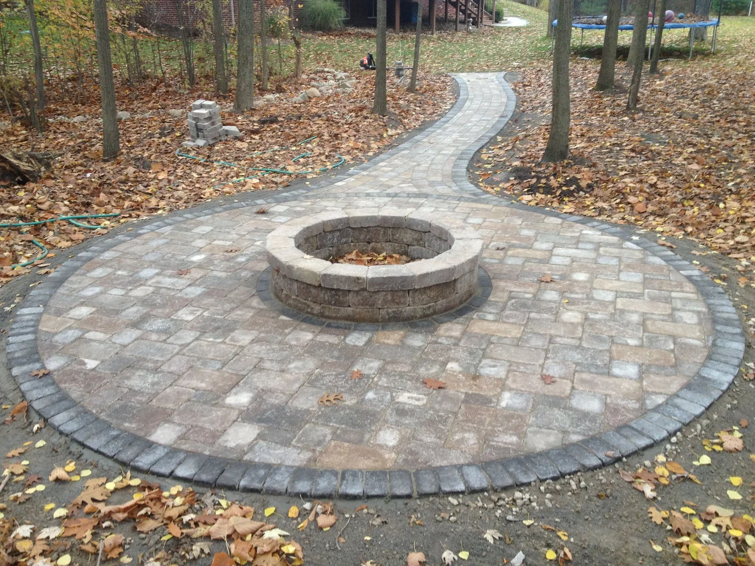 Fire pit patio — Madison WI