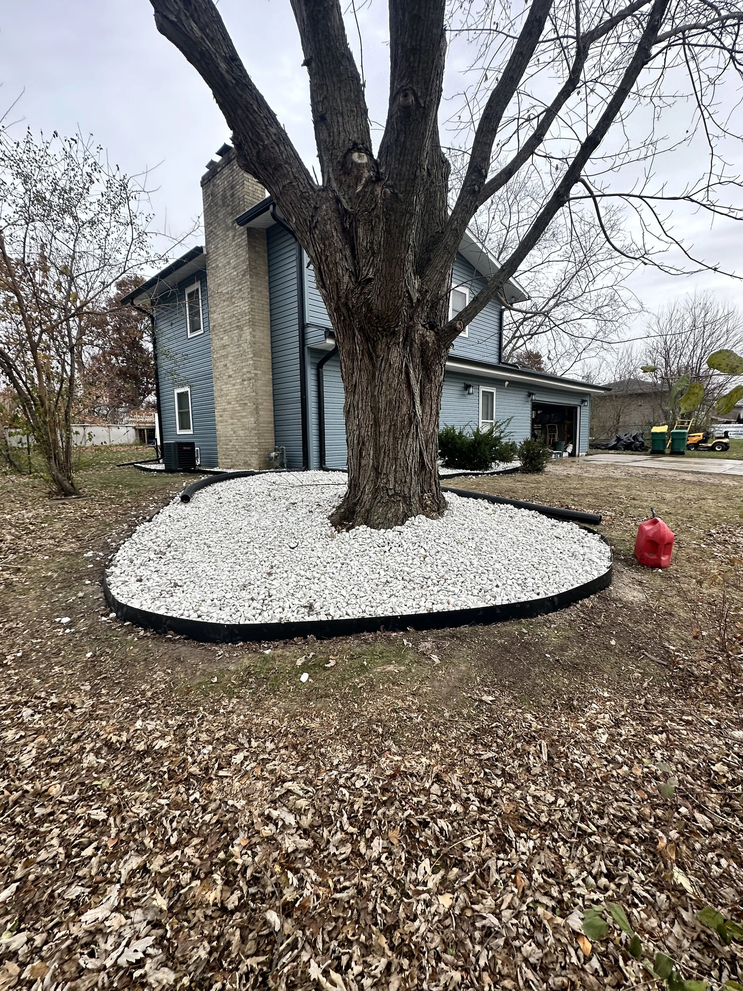 Decorative rock landscaping — Madison WI