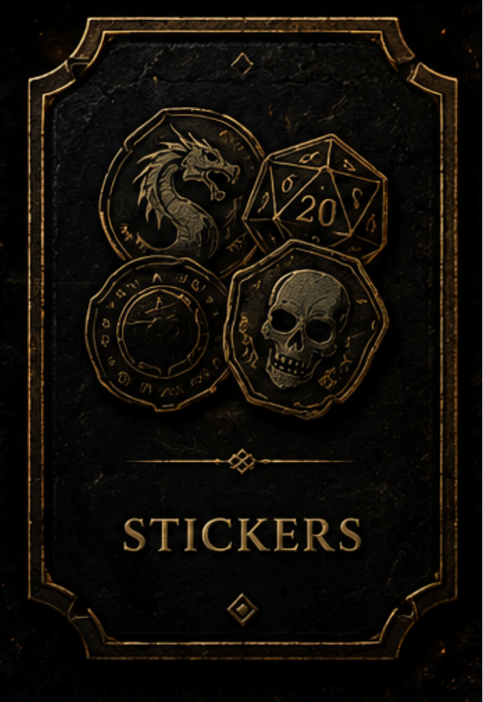 Dungeon Supply Co. Stickers