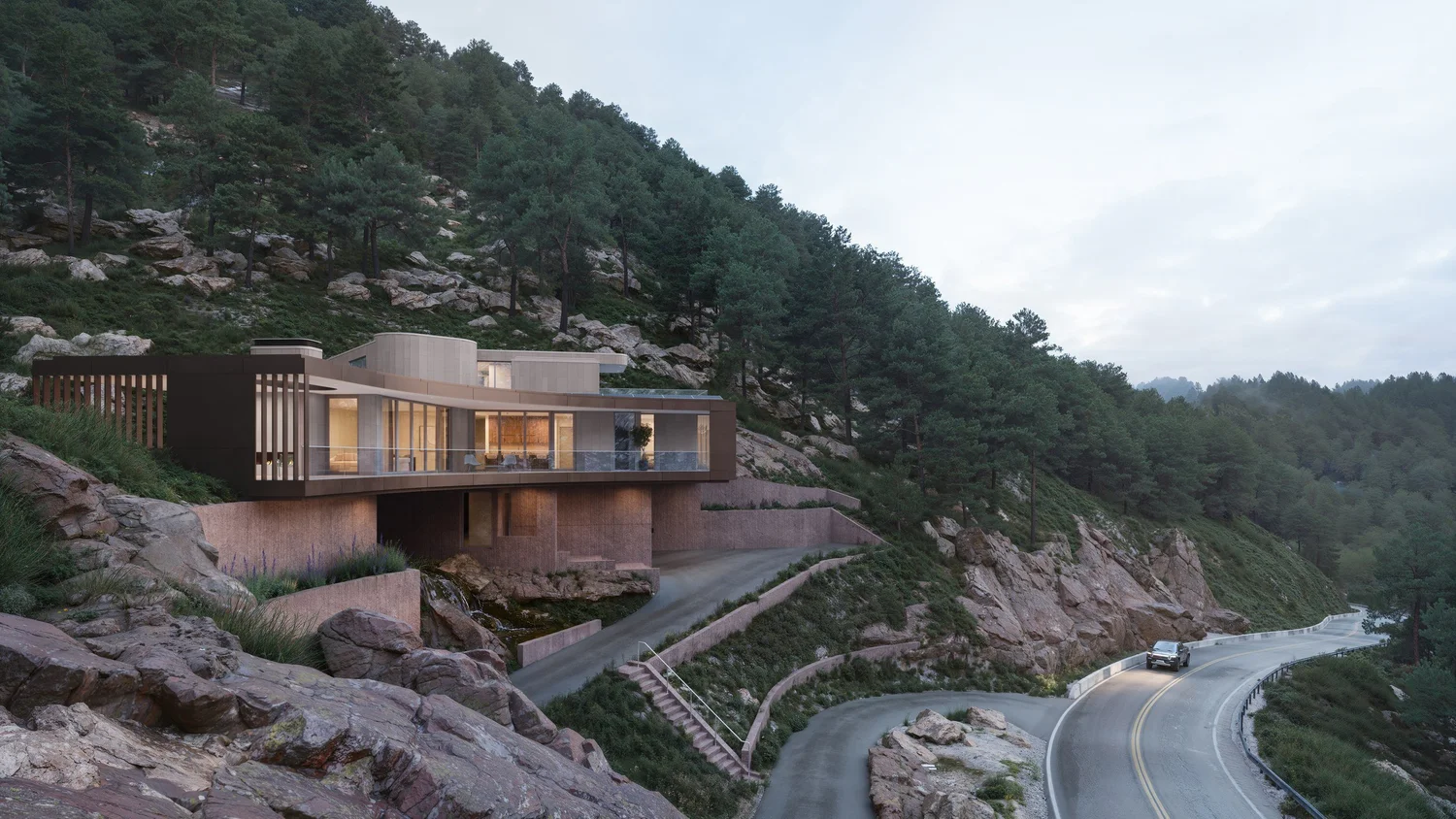 Linden Drive House — visualization 2