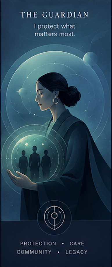 The Guardian ‚Äî I protect what matters most.