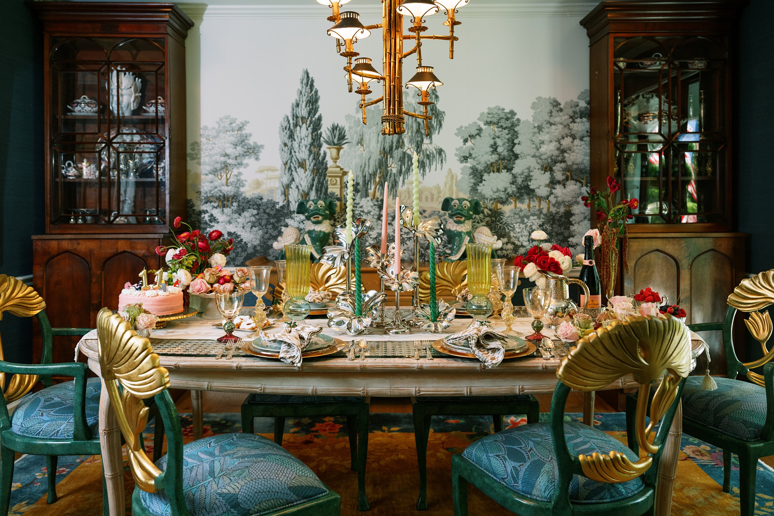 Dining room designed by Samantha Thompson Interior Arts