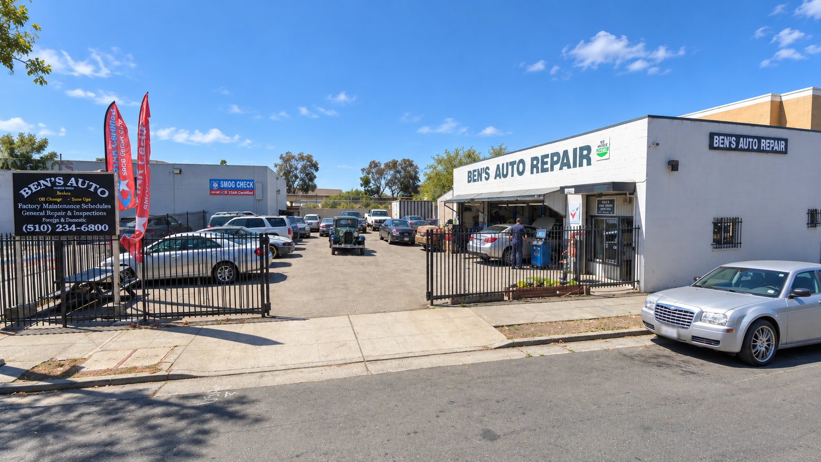 Smog check testing at Ben's Auto Service in Richmond CA