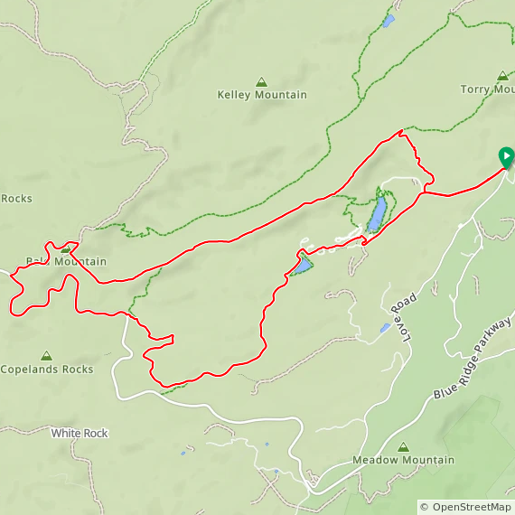 Sherando Torrey Ride - 16 miles