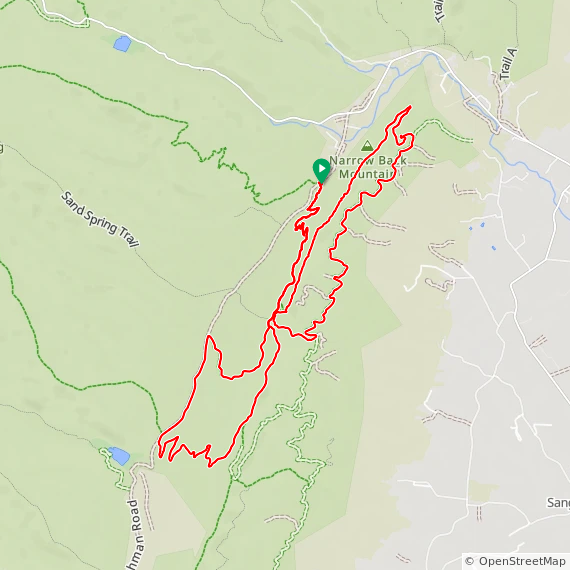 Narrowback Figure 8 - 16.8 miles