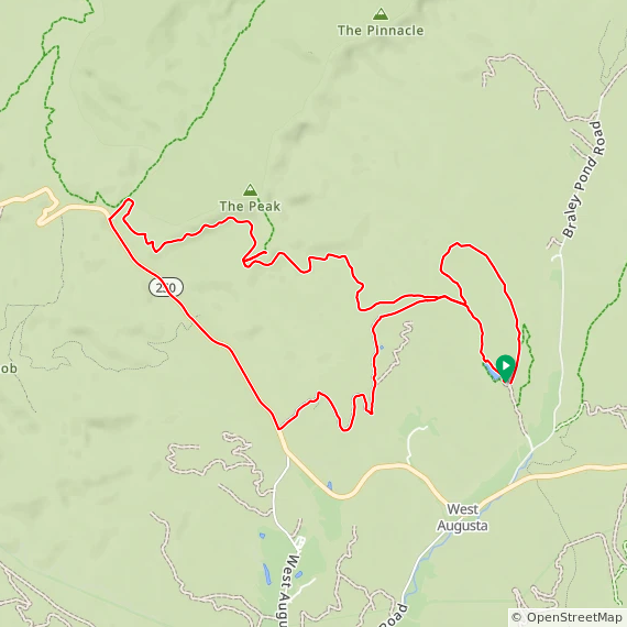 Bride Hollow Braleys Loop - 13.7 miles