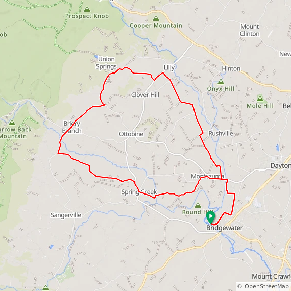 Bridgewater Briery Branch-Spring Creek - 24.1 miles