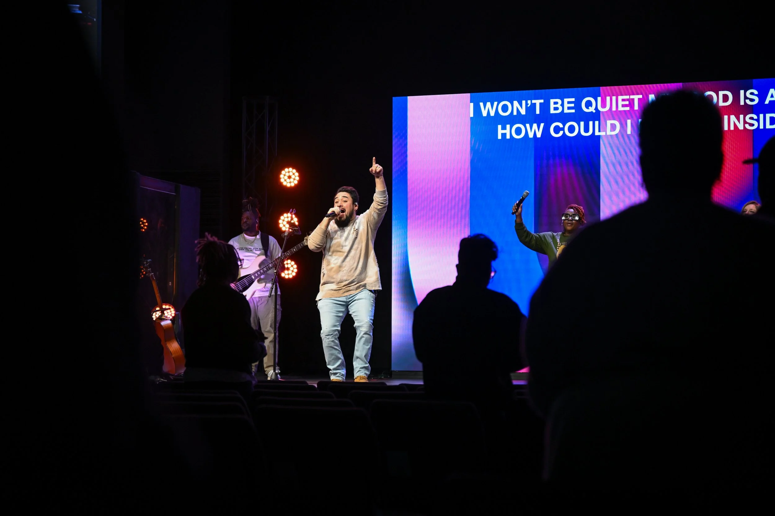 Live church production and camera work