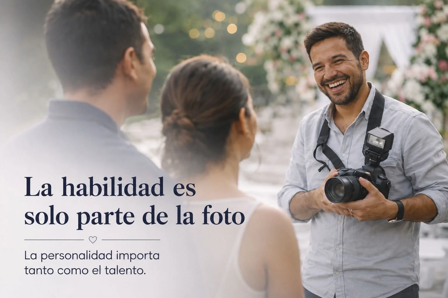 La habilidad es solo parte de la foto — la personalidad del fotógrafo de quinceañera importa tanto como el talento.
