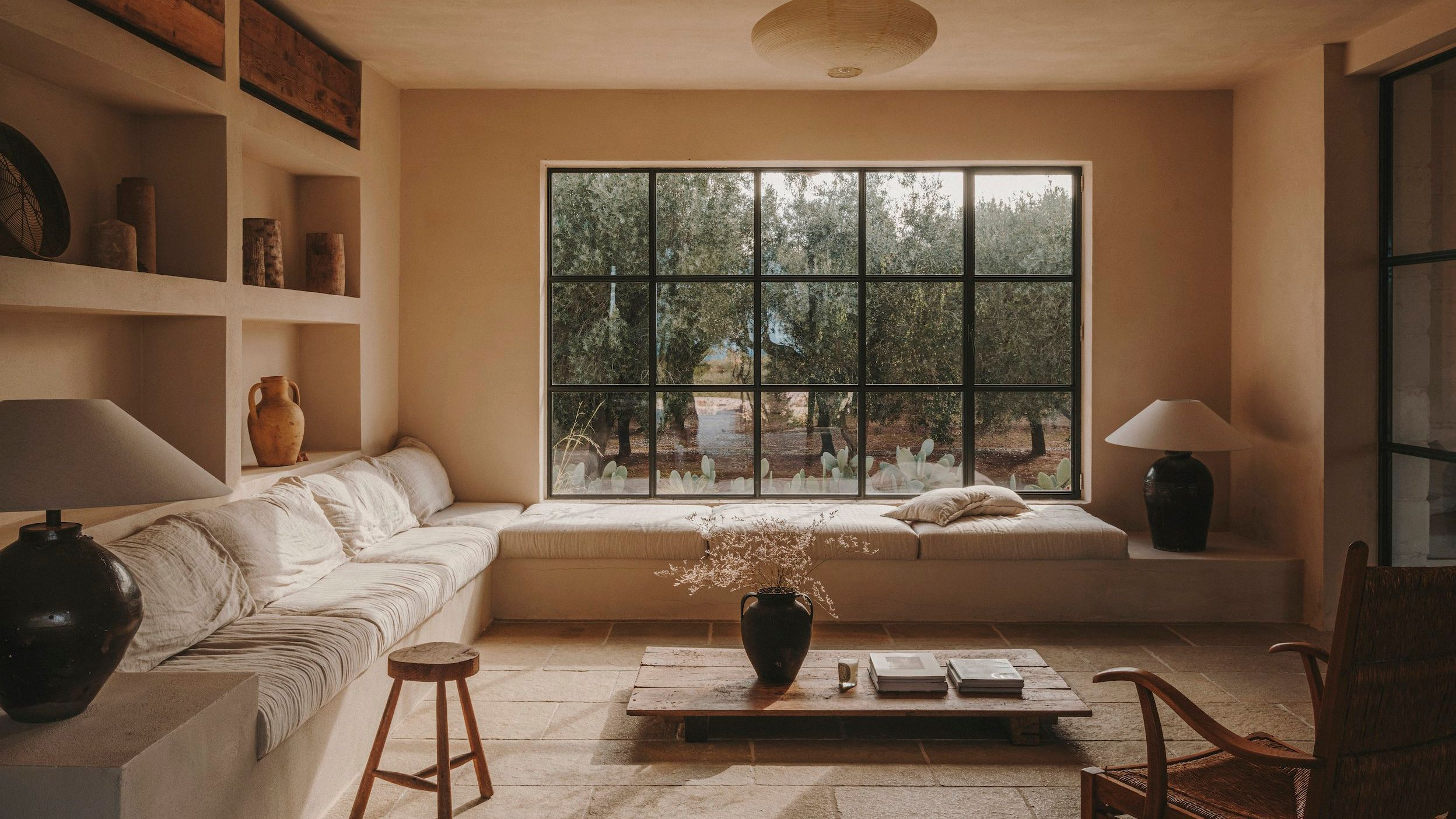 Warm, design-led interior space