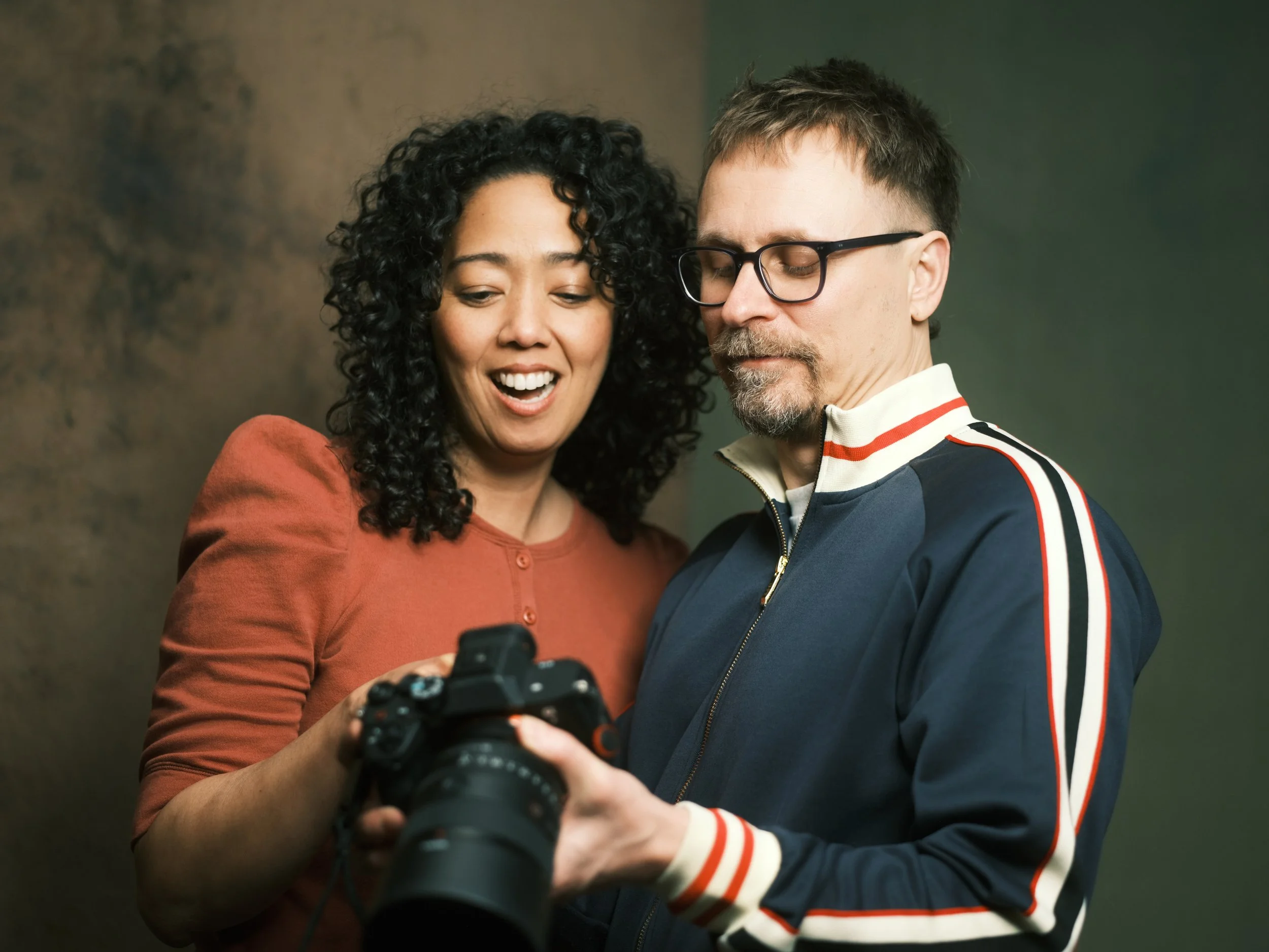 David Pexton shooting on medium format film camera