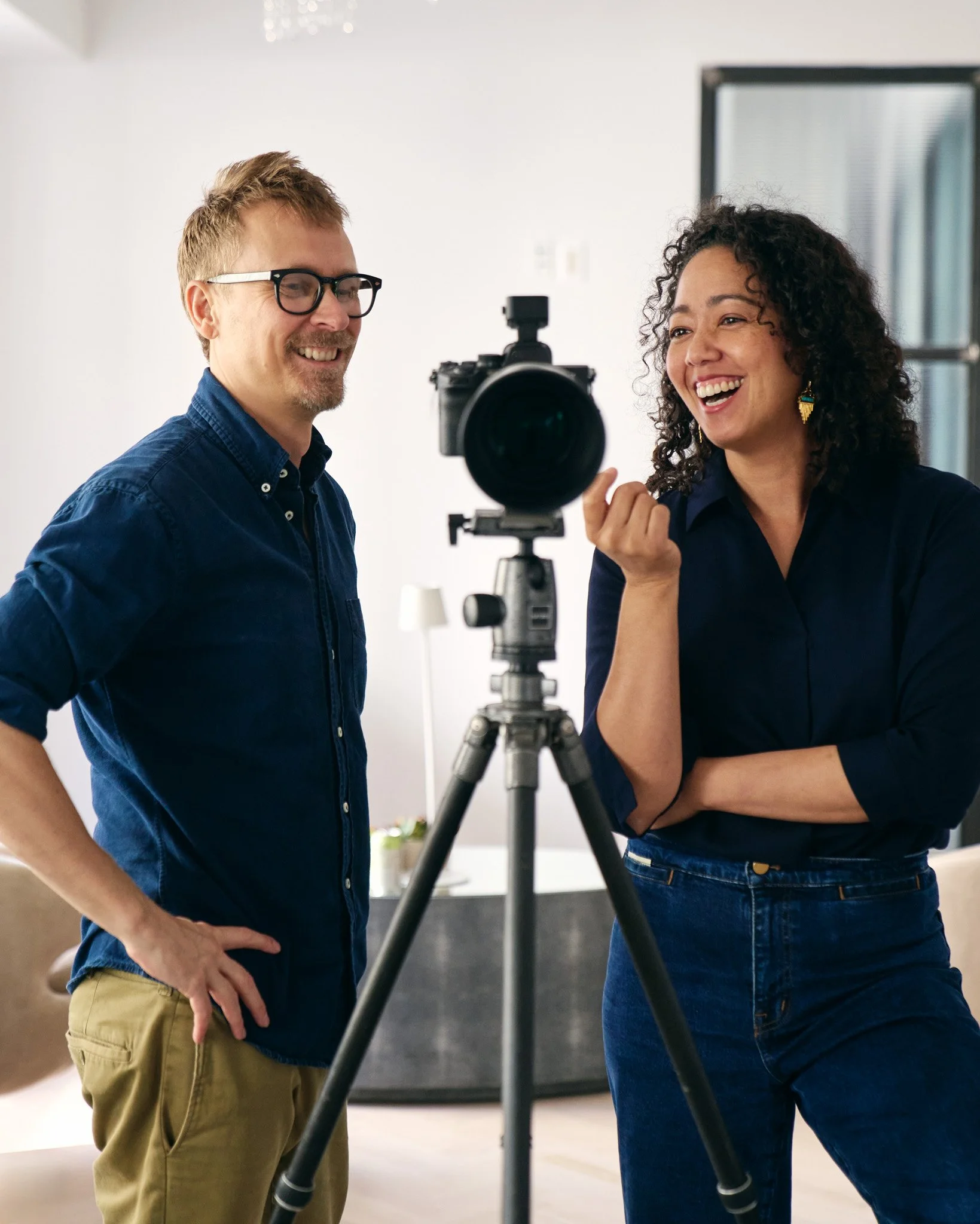 David Pexton and Christine Renee Miller headshot photographers New York City