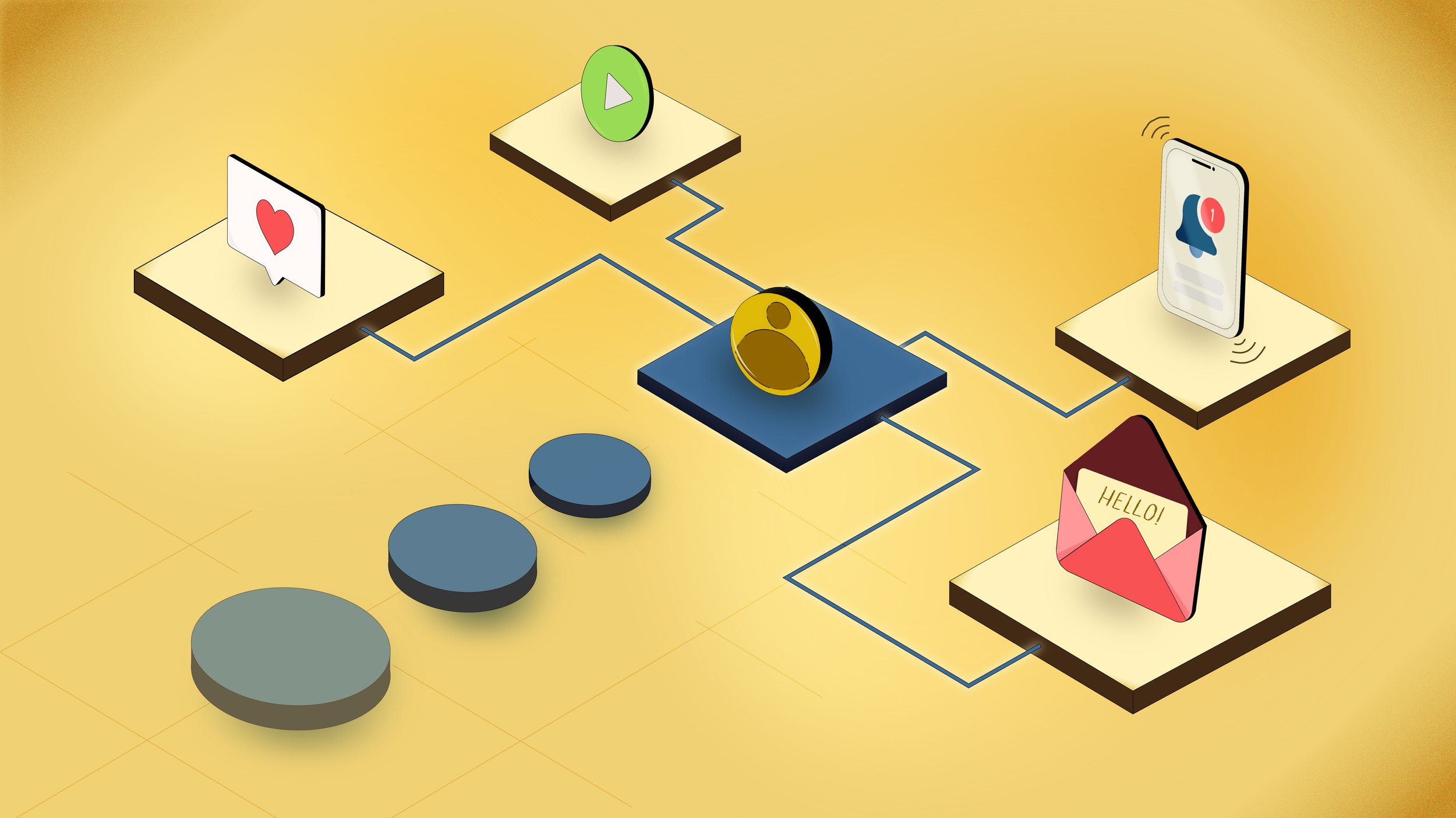 Churn Reduction Graphic