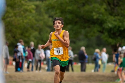 Arturo Baltazar-Magana of Clover Park cross country. Photo by Russell Moore.