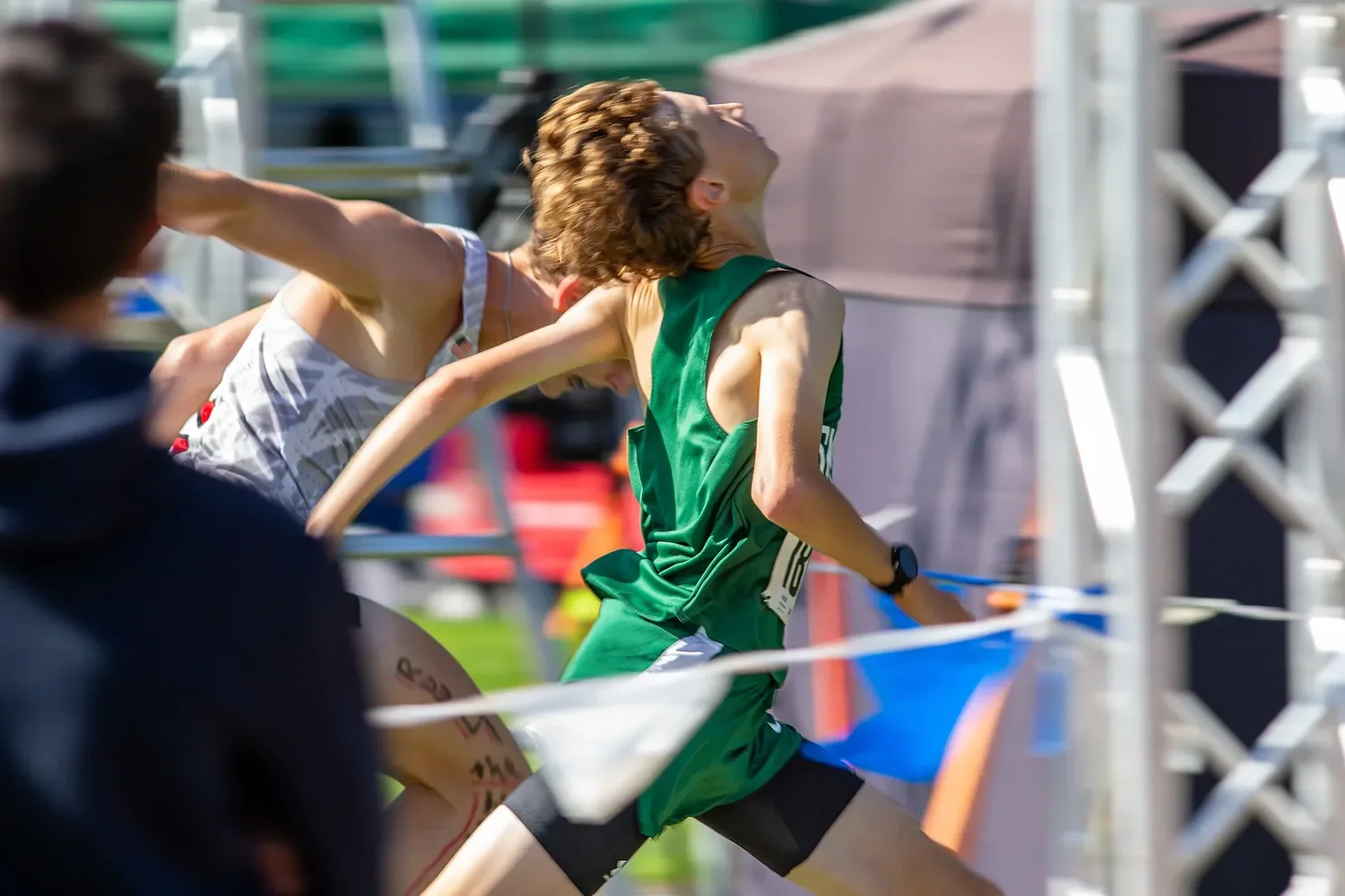 Finish-line chaos at the Ft. Steilacoom Invitational, Lakewood WA