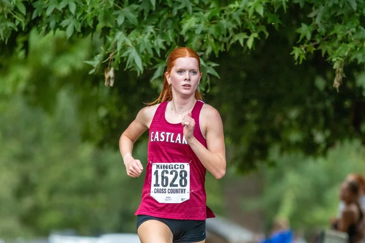 Aubrey Wilems of Eastlake running at the KingCo Class Races (2026)