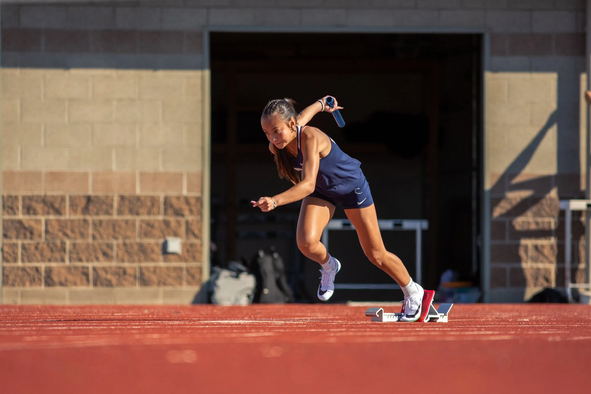 Olympia High School Female Sprinter vs Bonney Lake