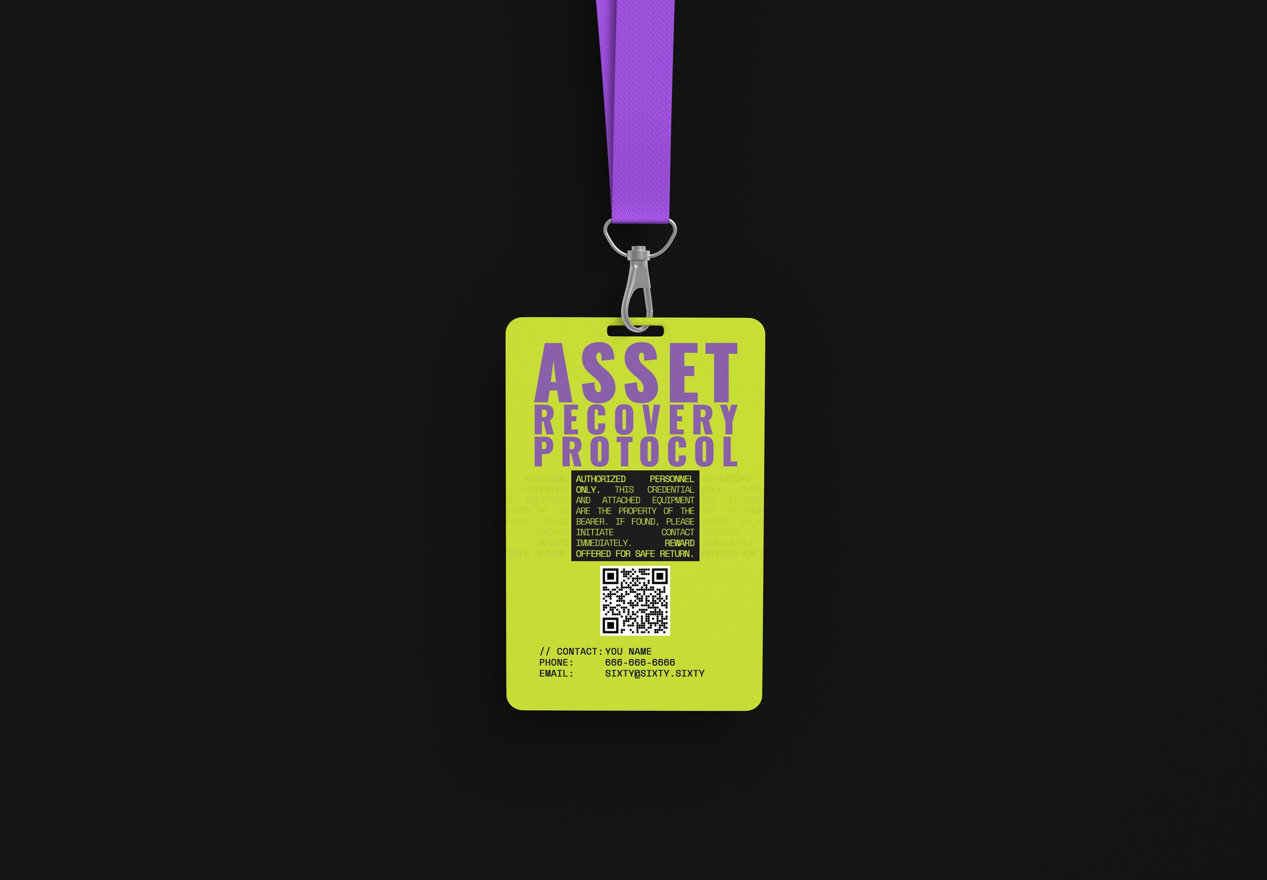 Media Credential // VOLT REVERSE