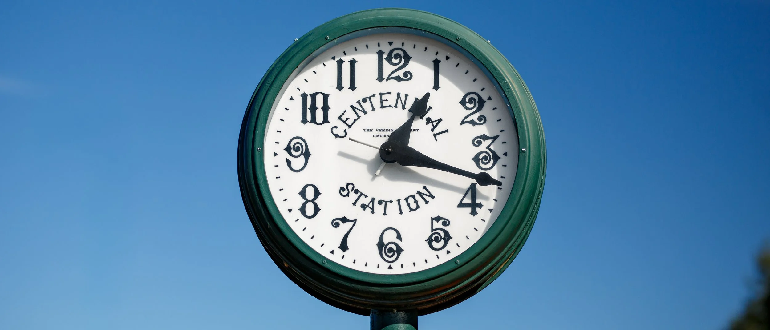 Centennial Station Vintage Clock